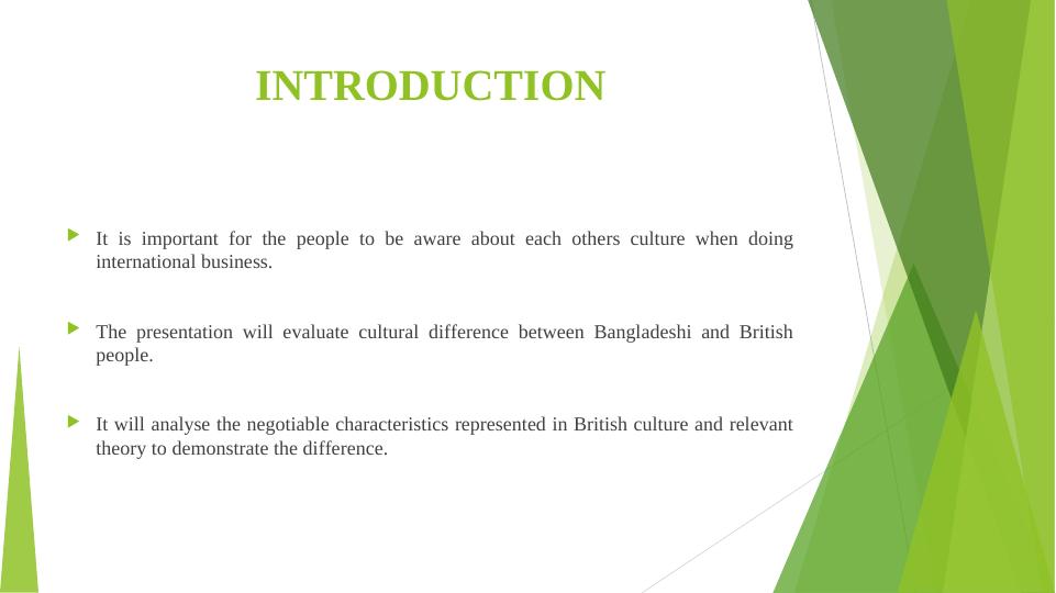 Cultural Differences in International Business: British and Bangladeshi Perspective_3