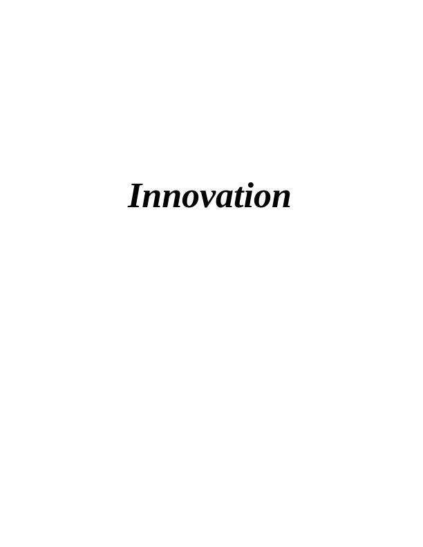 Innovation and its significance in enterprise_1