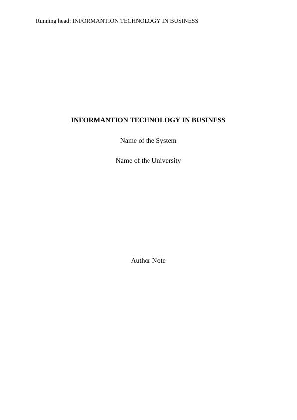 Information Technology in Business_1
