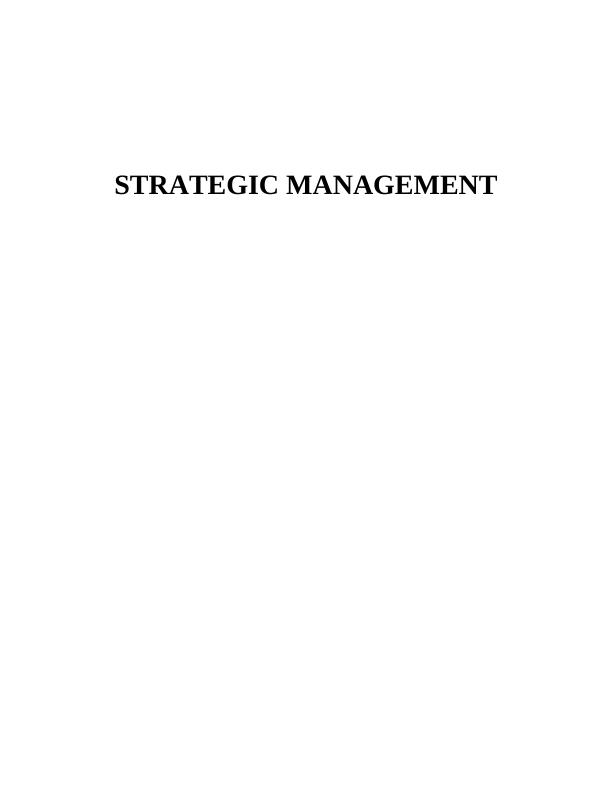 Formulation of Strategic Management Process_1