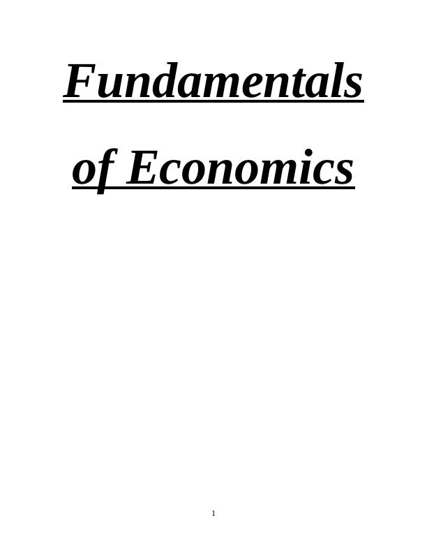 Fundamentals of Economics: Advantages of Increasing Tobacco Excise Duty Tax for Government_1