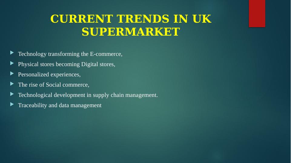 Factors Affecting the Supermarket Industry: Tesco Presentation_3