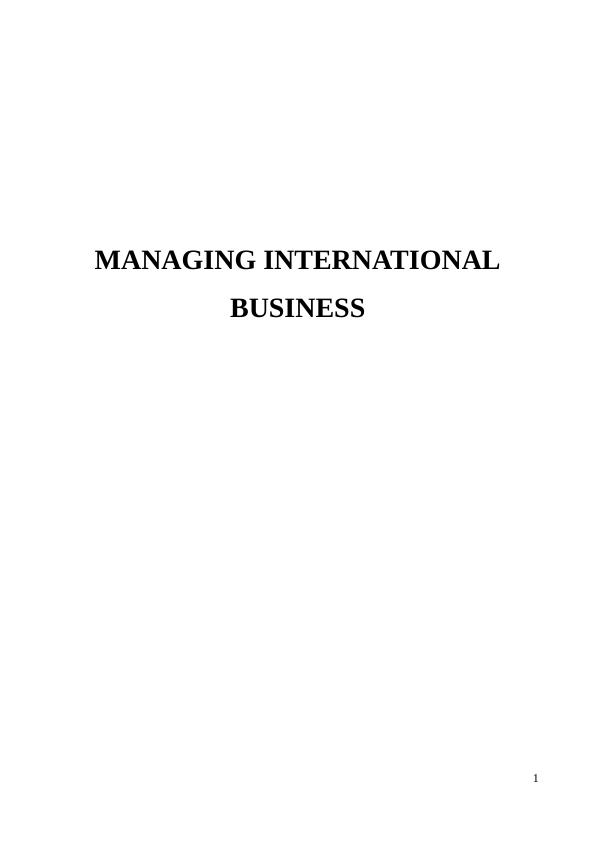 Case Study Of Vulnerable Volvo | International Business Management_1