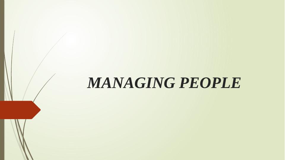 Managing People: HR Planning and Recruitment & Selection_1