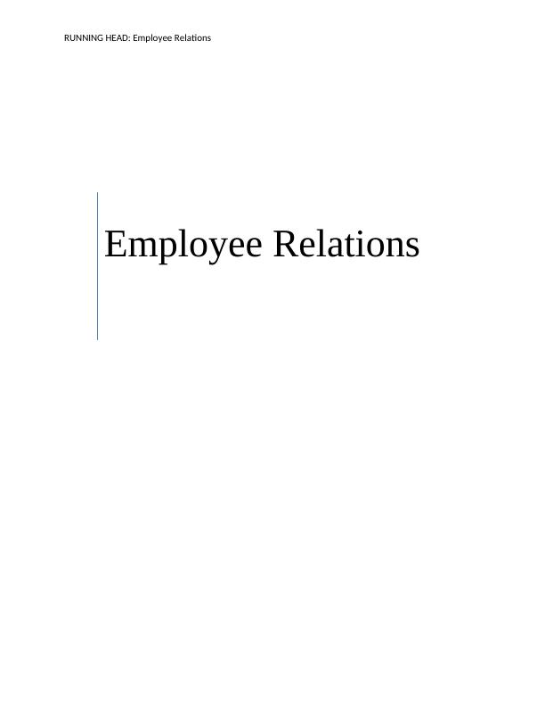 Employee Relations - Assignment_1