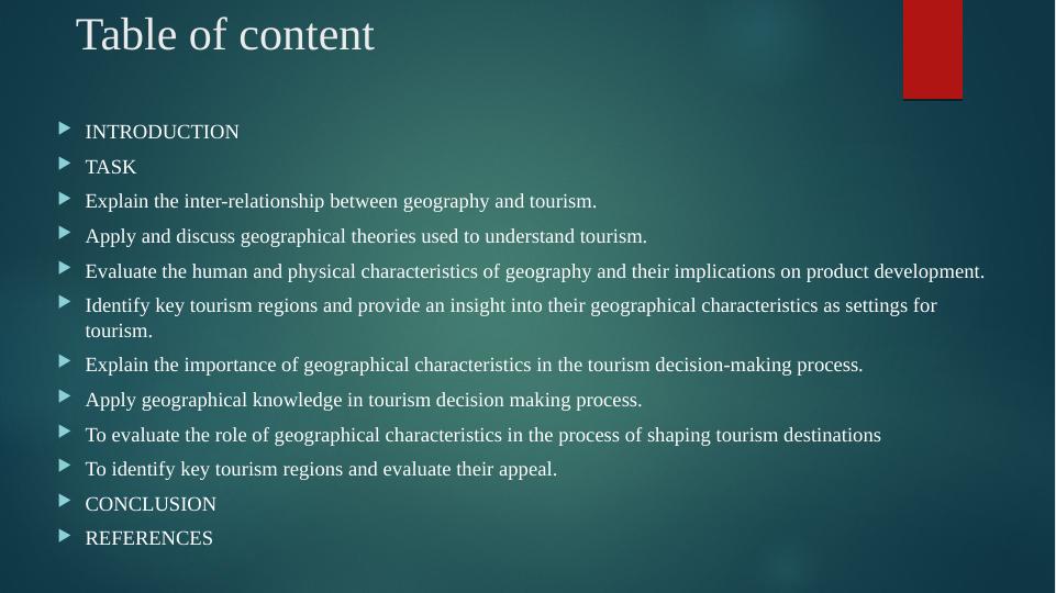 Geography and Tourism: Inter-relationship, Theories, and Implications_2