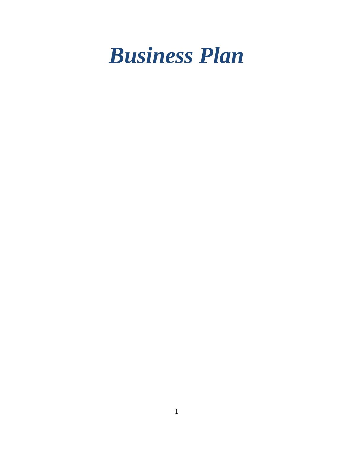 Business Plan for Event Management Company in UK - Report_1