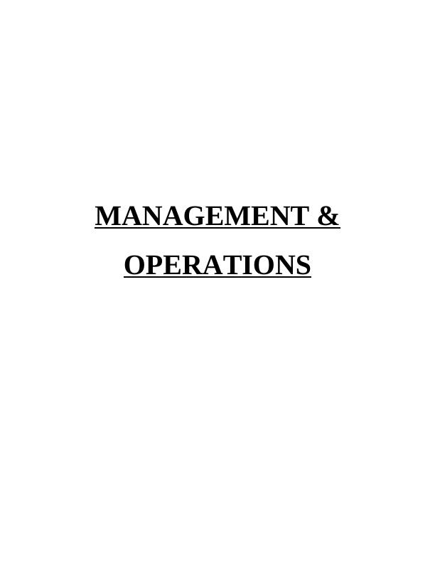 Unit 4: Management & Operations_1