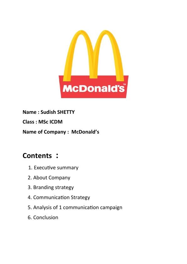 Fast Food Giant | McDonald_1
