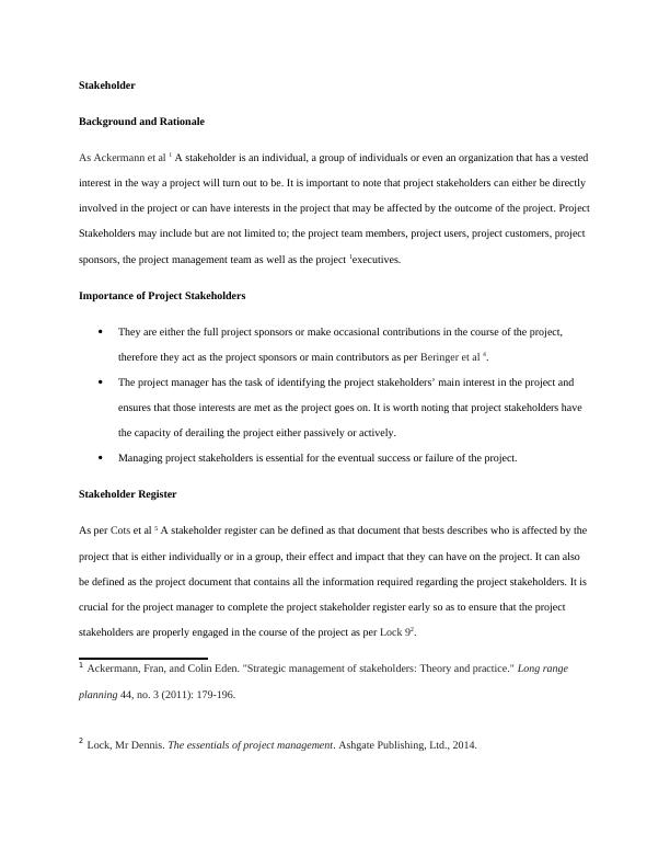 Stakeholder Background and Rationale Assignment_1