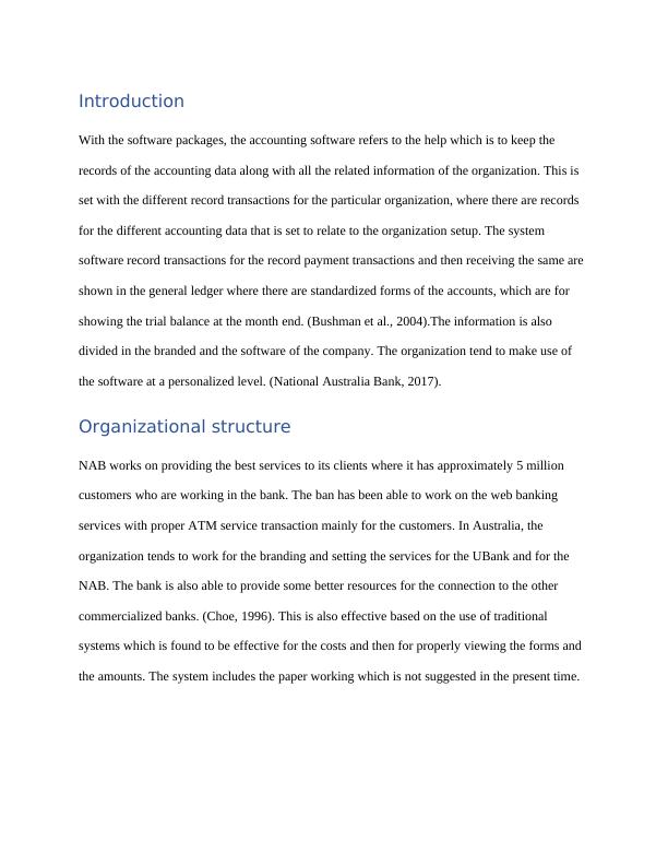 Report on the Operational Issues of the National Bank Australia_4