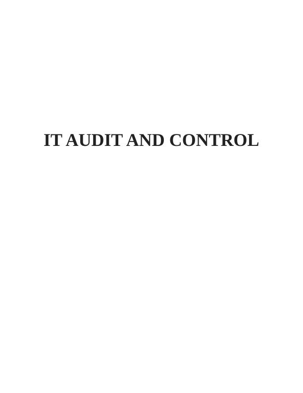 IT Audit and Control_1