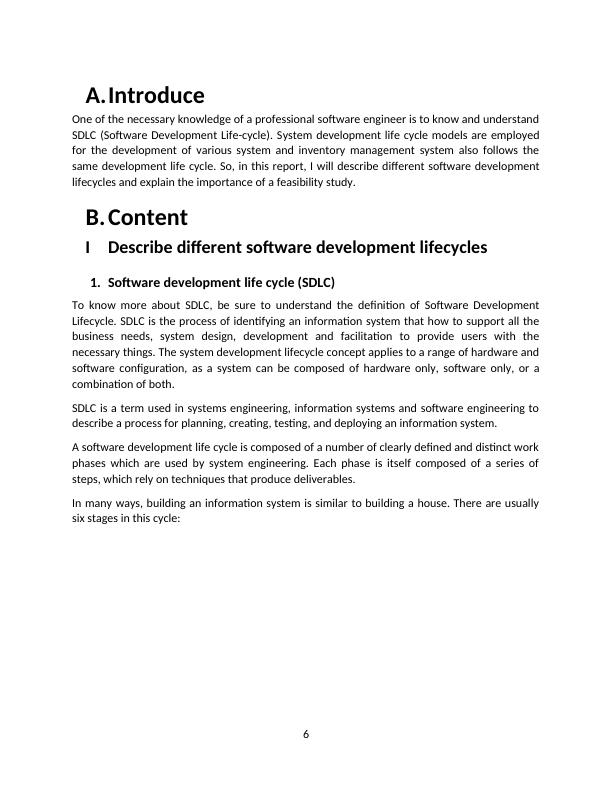Unit 9 : Software Development Life Cycle_6