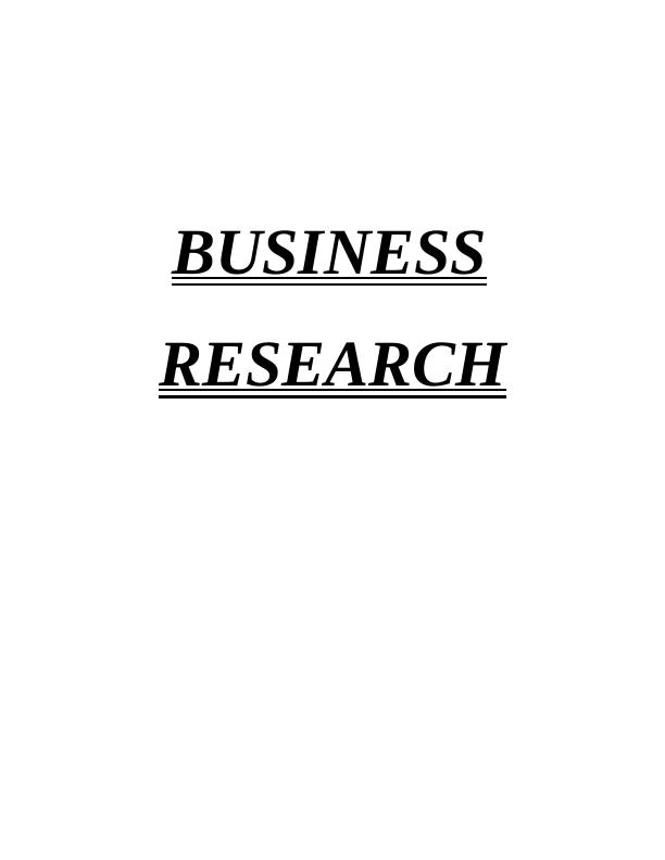 Business Research Assignment Help_1