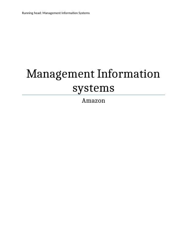 Management  Information  Systems Assignment_1