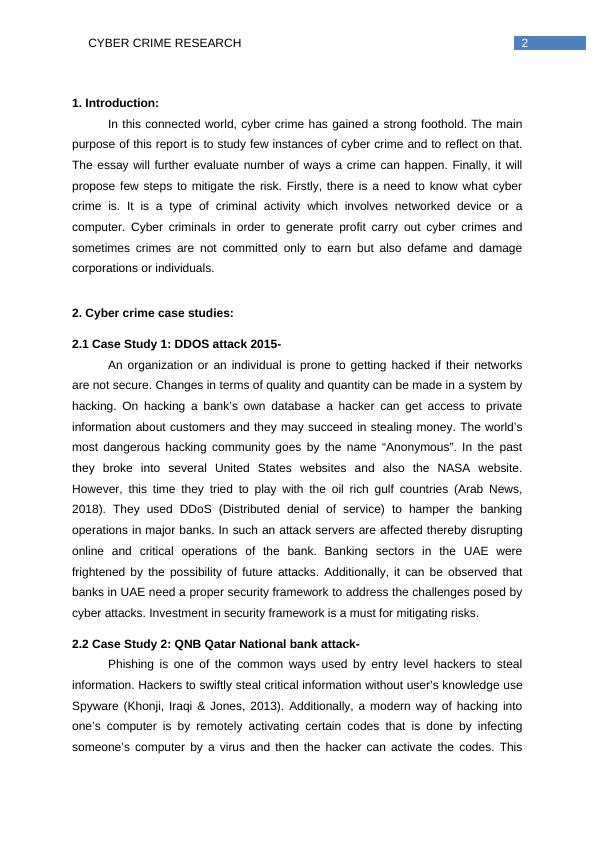 Case Study on Qatar National bank attack Assignment PDF_3