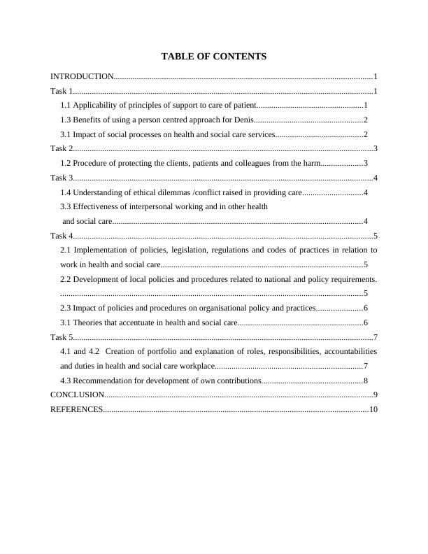 Principles of Health and Social Care Assignment (Doc)_2