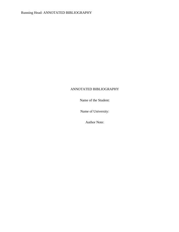 Annotated Bibliography  -  Assignment  PDF_1