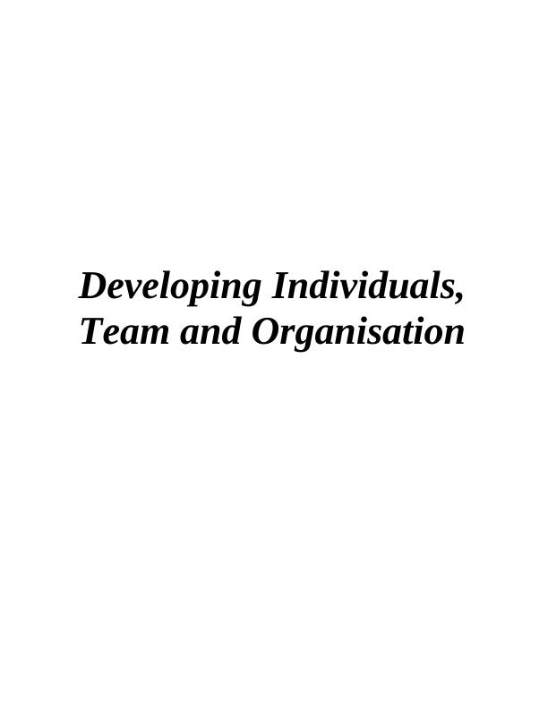 Developing Individuals, Team and Organisation | Whirlpool_1