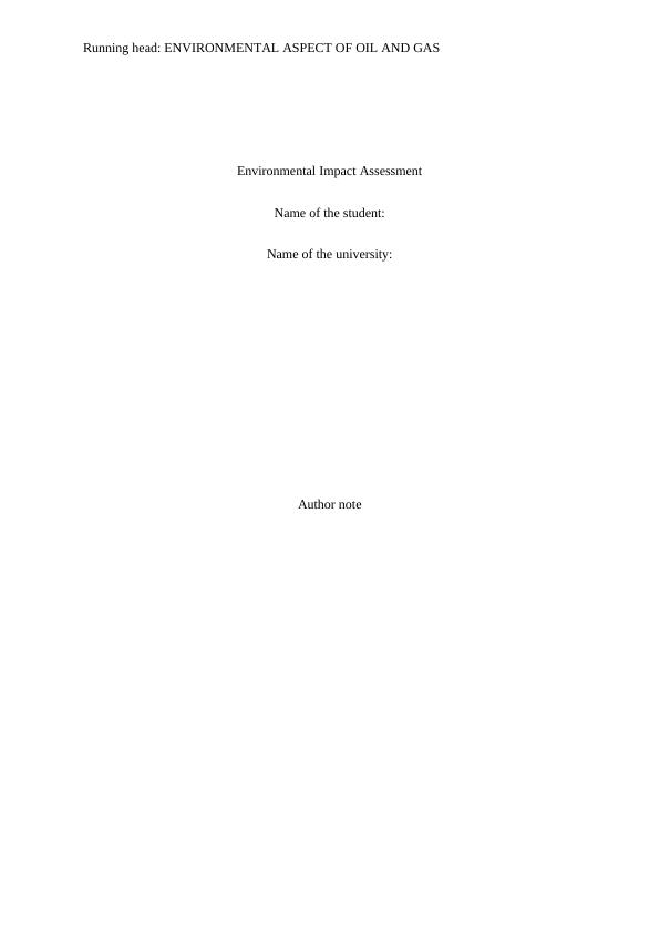 Environmental Studies Assignment_1