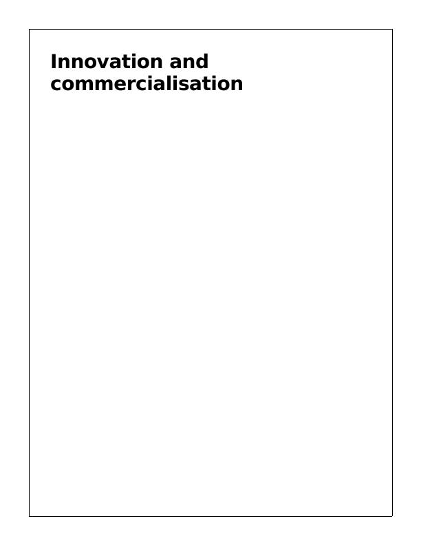 (Doc)Innovation and Commercialisation_1