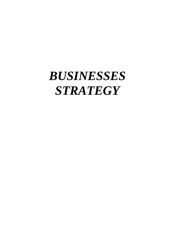 Business Strategy Assignment - Tesco_1