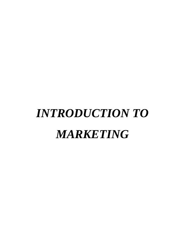 Project Report on Marketing - Tesco and Sainsbury_1