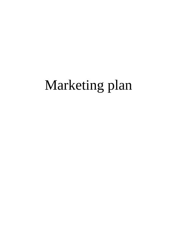 Marketing Plan for KFC_1