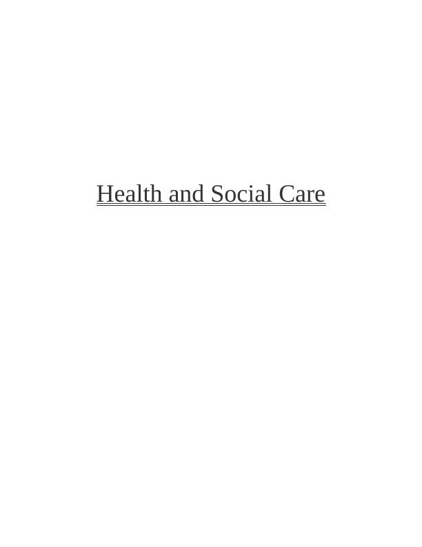 Recruitment Process in Health and Social Care : Report_1