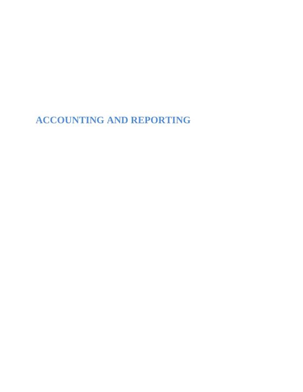 Report on Financial Accounting- Doc_1