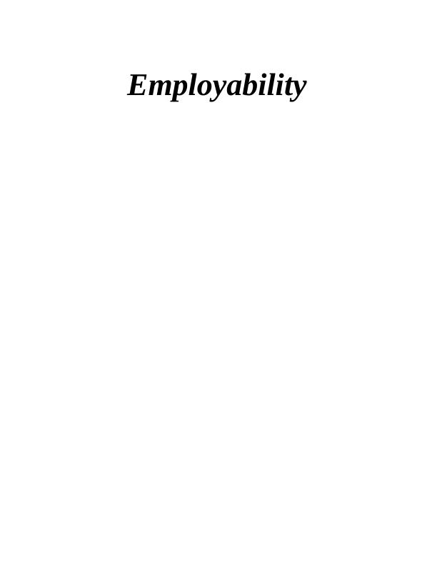 Concepts of Employability and Factors_1