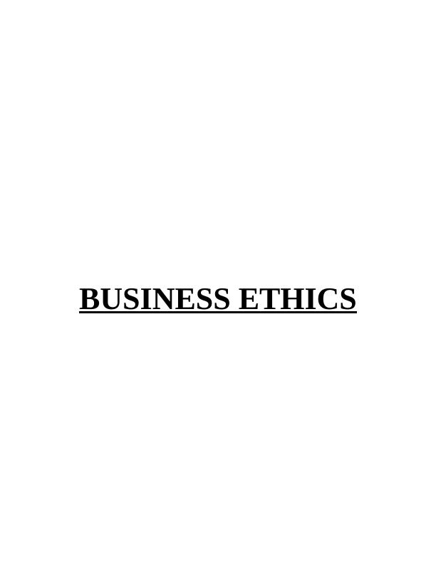 Business Ethics Introduction_1