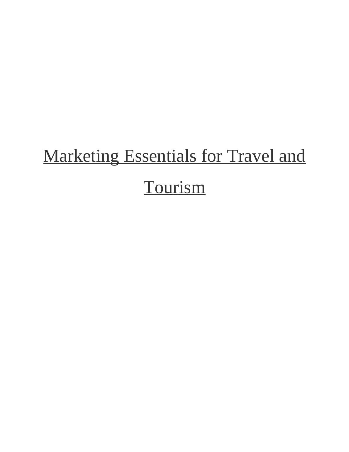 Marketing Essentials For Travel And Tourism  (PDF)_1