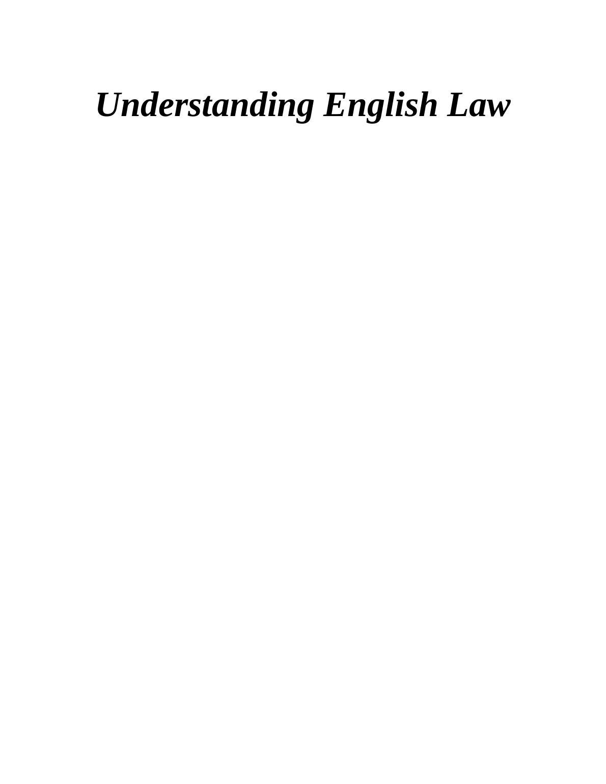 Modern Sources of English Law_1