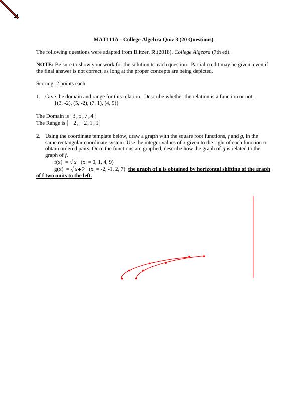 MAT111A - College Algebra_1