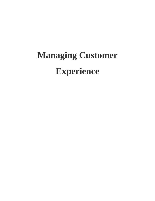 Managing Customer Experience - Marriott Hotel_1