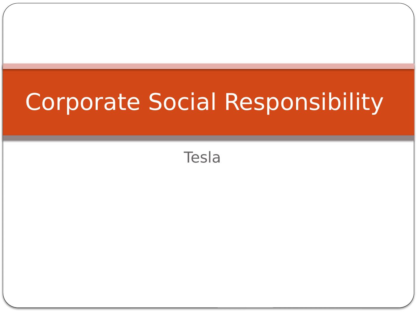 tesla corporate governance case study ppt