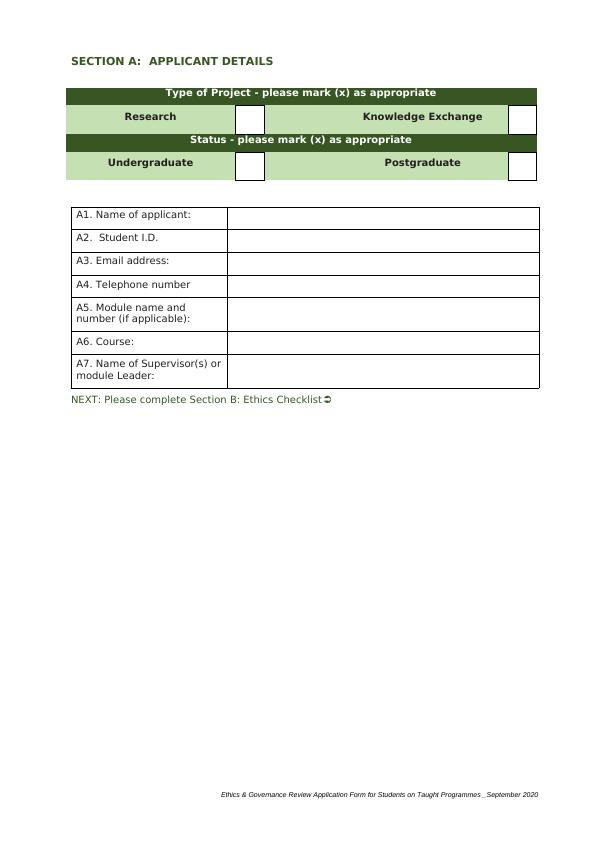 Ethics & Governance Review Application Form for Students on Taught Programmes_3