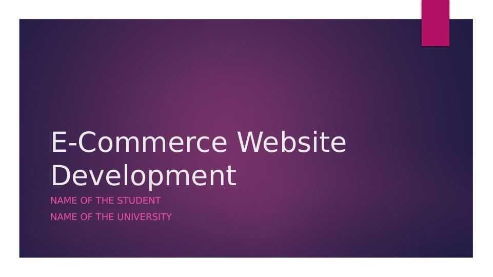 E-Commerce Website Development_1