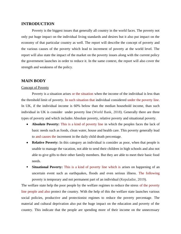 poverty sociology essay causes