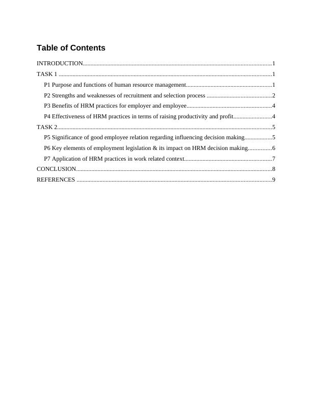 Tesco Human Resource Management Report_2