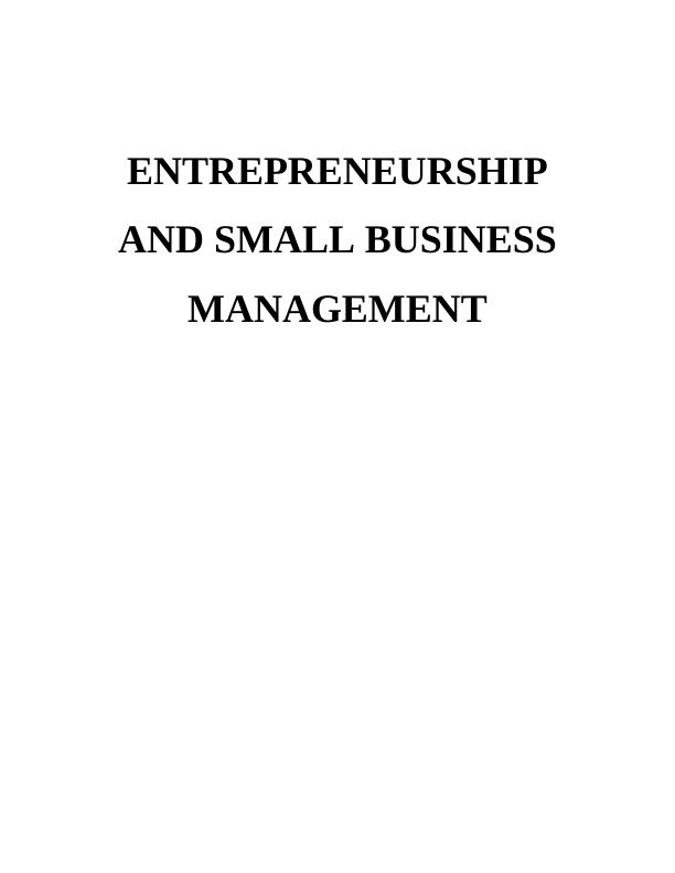 Entrepreneurship and Small Business Management- Types_1