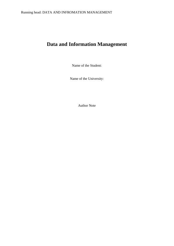 Data and Information Management_1