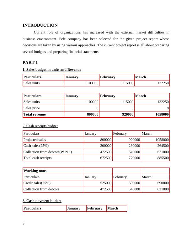 Budgets and Financial Statements | Report_3