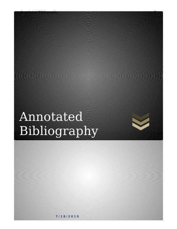 Annotated Bibliography: Definition, Types, and How to Write_1