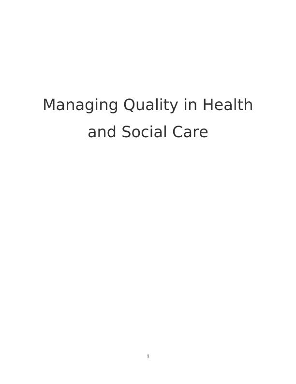 Managing Quality in Health and Social Care : Doc_1