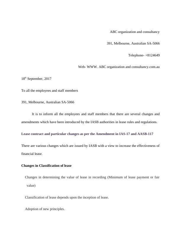 Document on Lease Amendment Letter ABC organization_2