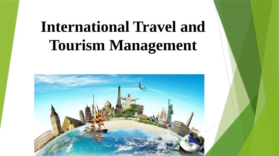 International Travel and Tourism Management_1
