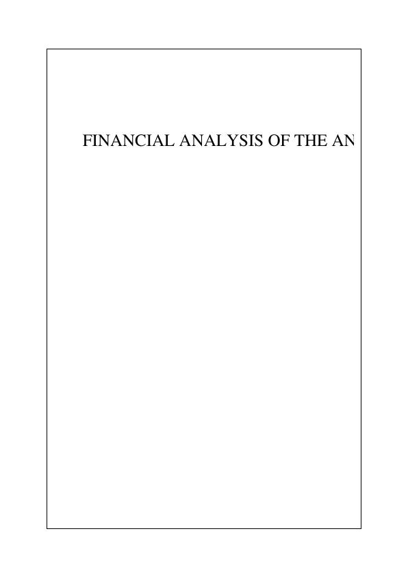 Financial Analysis of the Annual_1
