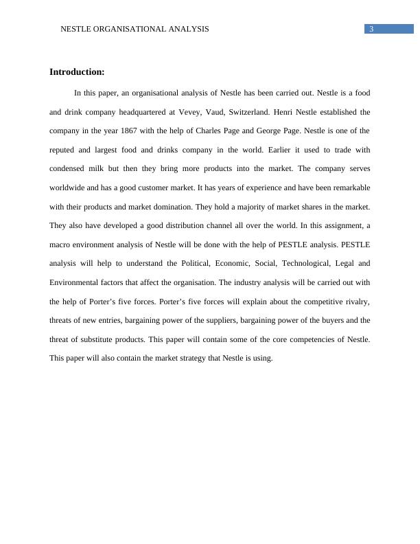 Nestle Organisational Analysis Assignment PDF_4